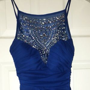 B.Darlin royal blue dress
